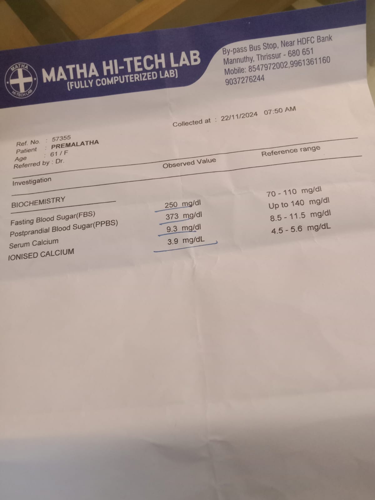 Sample for John Smith